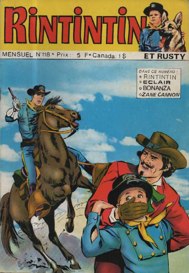 Scan de la Couverture Rintintin Rusty n 118